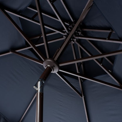 Elegant Valance 9ft Double Top Umbrella