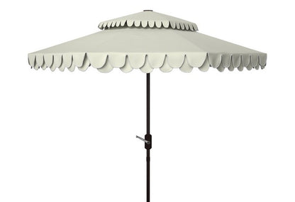 Elegant Valance 9ft Double Top Umbrella