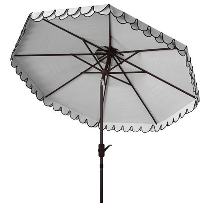 Elegant Valance 9ft Double Top Umbrella