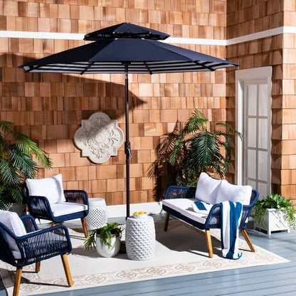 Athens 9ft Double Top Crank Umbrella