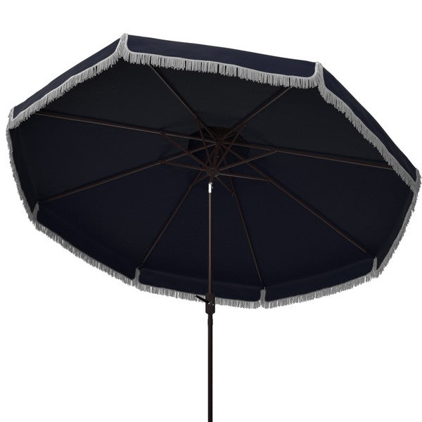 Milan Fringe 9ft Double Top Crank Umbrella