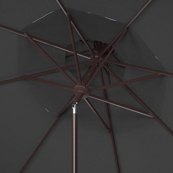 Milan Fringe 9ft Double Top Crank Umbrella