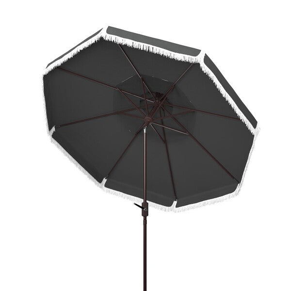 Milan Fringe 9ft Double Top Crank Umbrella