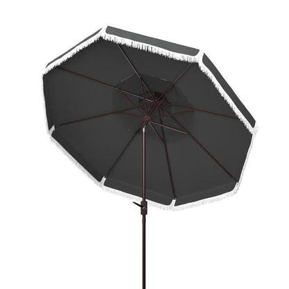 Milan Fringe 9ft Double Top Crank Umbrella