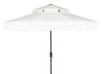 Milan Fringe 9ft Double Top Crank Umbrella