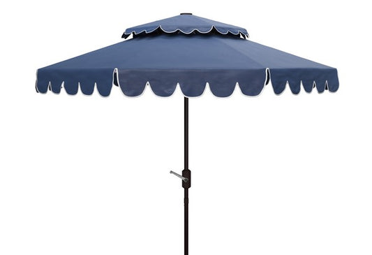 Venice 9ft Round Double Top Crank Umbrella