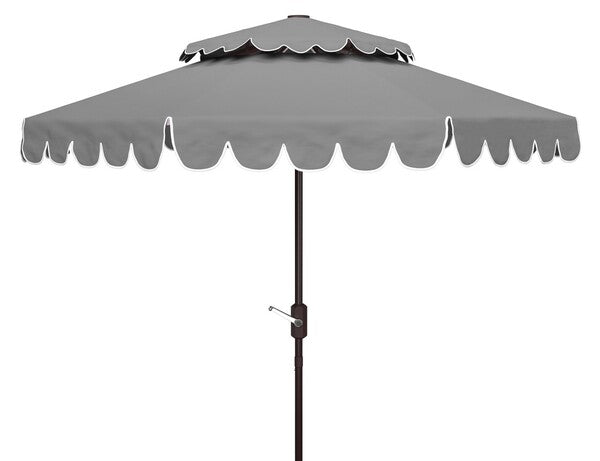 Venice 9ft Round Double Top Crank Umbrella