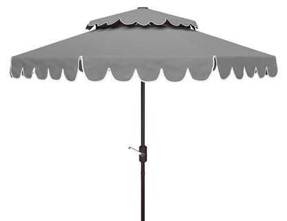 Venice 9ft Round Double Top Crank Umbrella