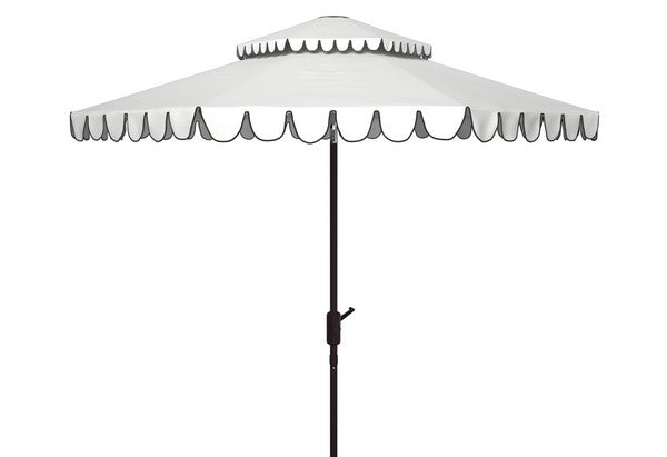 Venice 9ft Round Double Top Crank Umbrella