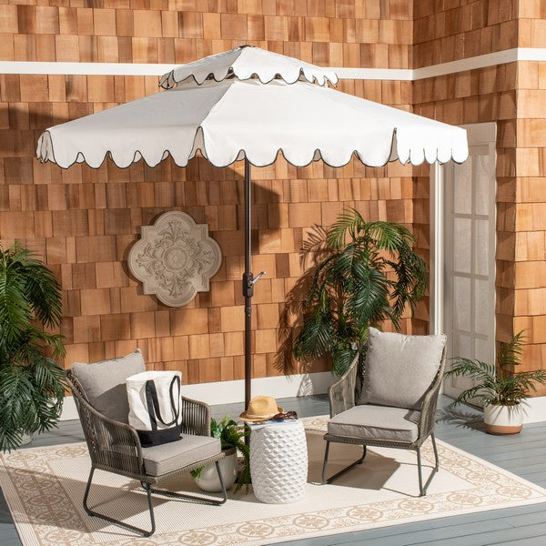 Venice 9ft Round Double Top Crank Umbrella