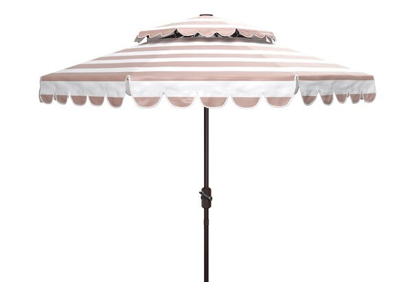 Vienna 9ft Rnd Double Top Crank Umbrella