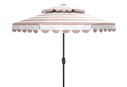 Vienna 9ft Rnd Double Top Crank Umbrella