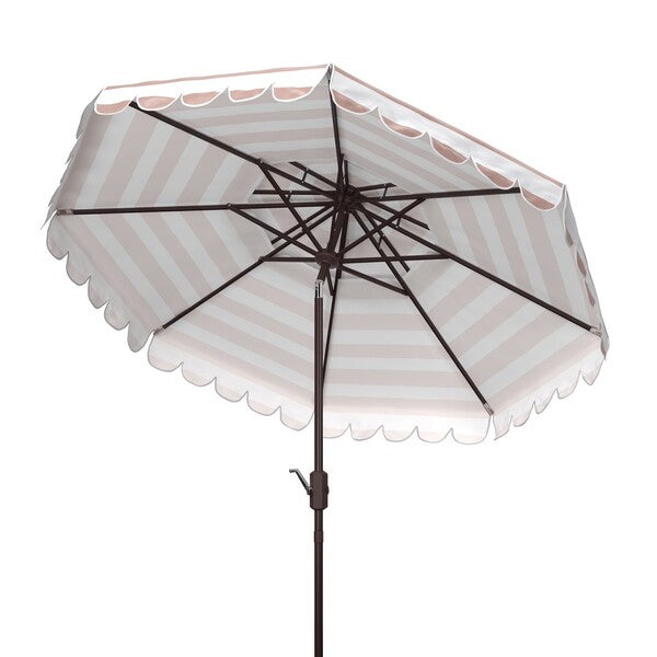 Vienna 9ft Rnd Double Top Crank Umbrella