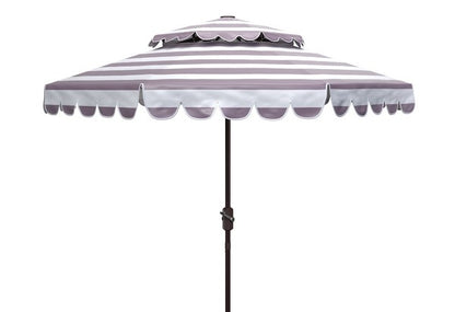 Vienna 9ft Round Double Top Crank Umbrella
