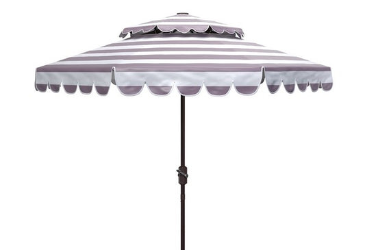 Vienna 9ft Round Double Top Crank Umbrella