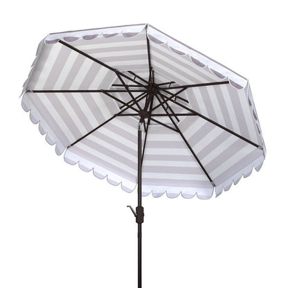 Vienna 9ft Round Double Top Crank Umbrella