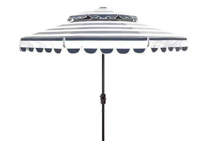 Vienna 9ft Round Double Top Crank Umbrella