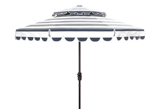 Vienna 9ft Round Double Top Crank Umbrella