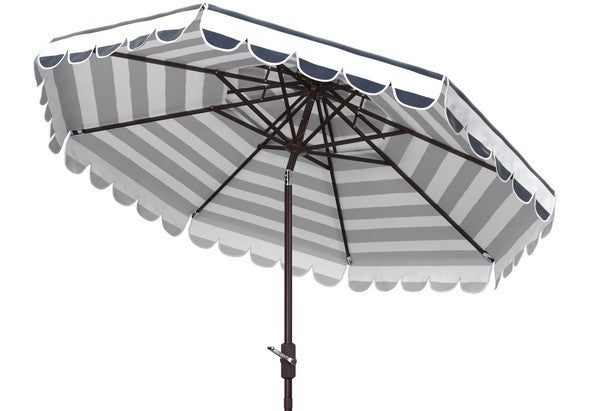 Vienna 9ft Round Double Top Crank Umbrella