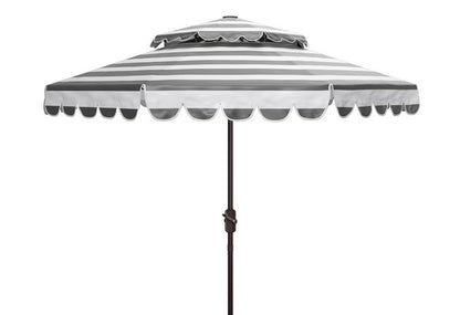Vienna 9ft Round Double Top Crank Umbrella