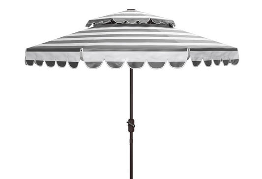 Vienna 9ft Round Double Top Crank Umbrella