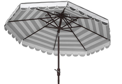 Vienna 9ft Round Double Top Crank Umbrella