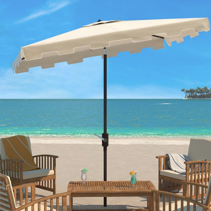 Zimmerman 6.5 X 10 Ft Rect Market Umbrella