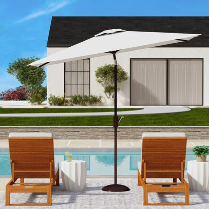Kamen 6.5 X 10 Ft Market Umbrella