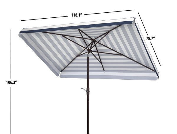 Elsa Fashion Line 6.5 X 10 Ft Rect Umbrella