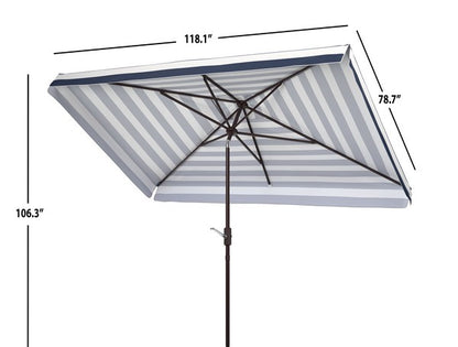 Elsa Fashion Line 6.5 X 10 Ft Rect Umbrella