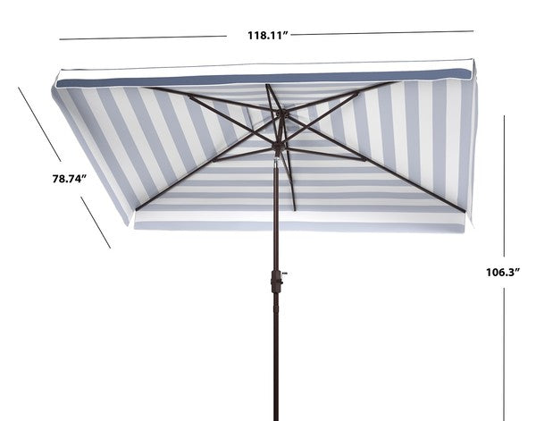 Elsa Fashion Line 6.5 X 10 Ft Rect Umbrella