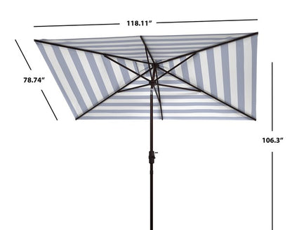 Iris Fashion Line 6.5 X 10 Ft Rect Umbrella