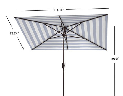 Iris Fashion Line 6.5 X 10 Ft Rect Umbrella