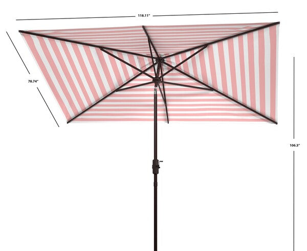 Iris Fashion Line 6.5 X 10 Ft Rect Umbrella