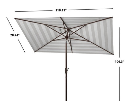 Iris Fashion Line 6.5 X 10 Ft Rect Umbrella