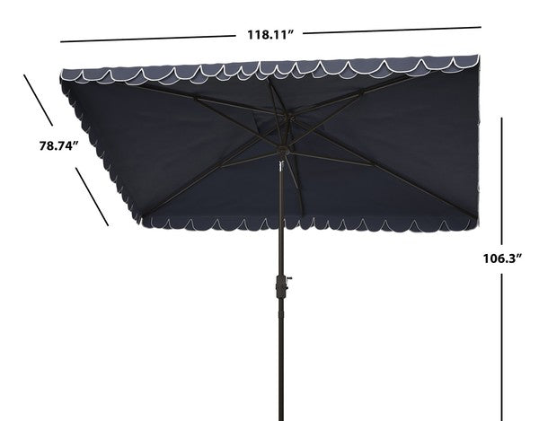 Elegant Valance 6.5 X 10 Ft Rect Umbrella