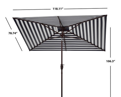 Athens 6.5 X 10 Ft Rect Crank Umbrella