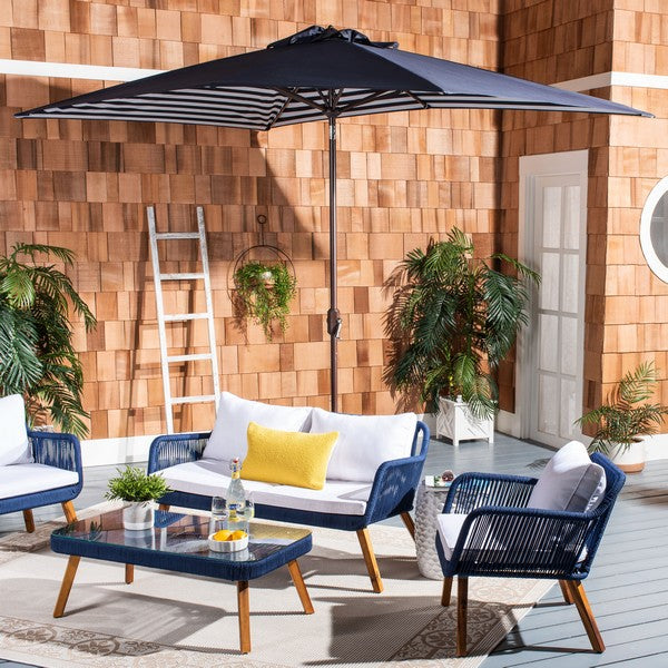 Athens 6.5 X 10 Ft Rect Crank Umbrella