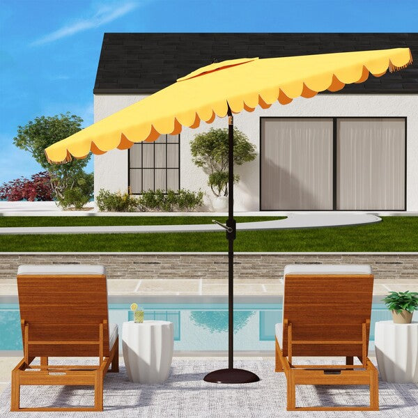 Venice 6.5 X 10 Ft Crank Umbrella