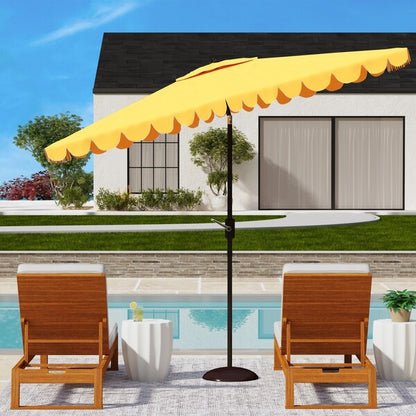 Venice 6.5 X 10 Ft Crank Umbrella