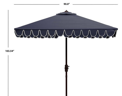 Elegant Valance 7.5 Ft Square Umbrella