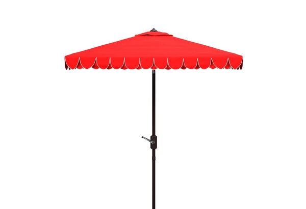 Elegant Valance 7.5 Ft Square Umbrella