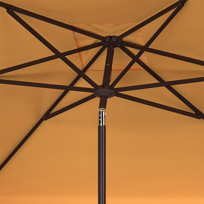 Milan Fringe 7.5 Ft Square Crank Umbrella