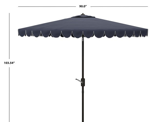Venice 7.5 Ft Square Crank Umbrella