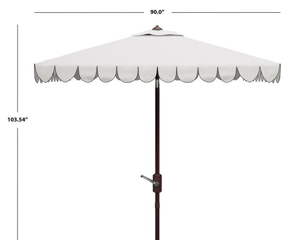 Venice 7.5 Ft Square Crank Umbrella