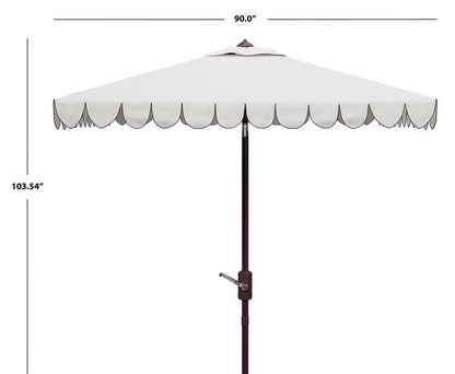 Venice 7.5 Ft Square Crank Umbrella