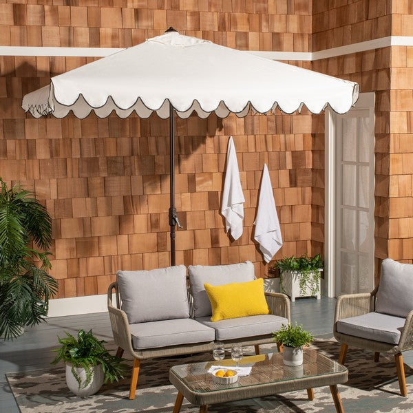 Venice 7.5 Ft Square Crank Umbrella
