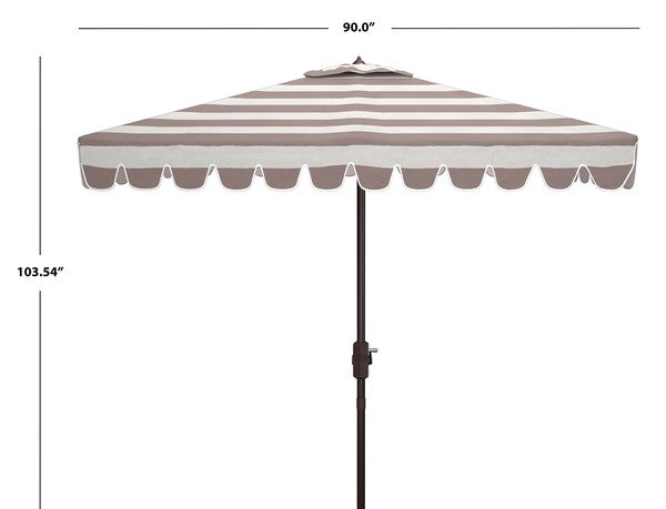 Vienna 7.5 Ft Square Crank Umbrella