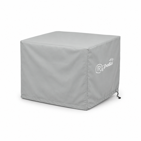 Outdoor Side Table Cover – gray weatherproof outdoor furniture cover | Jr's Patio