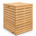 Mila Teak Hideaway Tank Cover